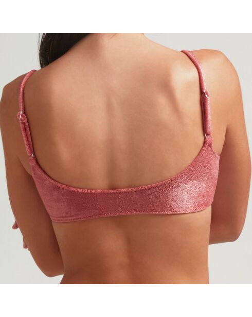 Haut de maillot de bain Vela rose