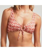 Haut de maillot de bain Vest Euforia marron