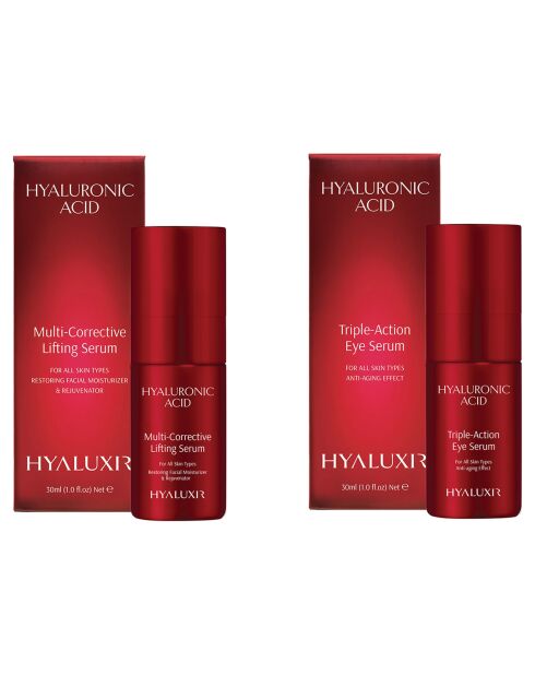 Gezichts- en oogserum Duo - 2x30 ml