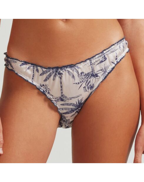 Culotte Palmeras blanche