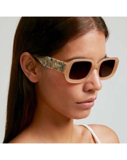 Lunettes de Soleil Nomad Gipsy beiges