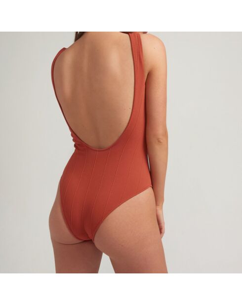 Maillot de bain 1 pièce Essentials rouge