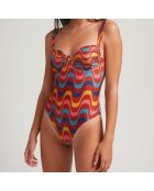 Maillot de bain 1 pièce Riviera multicolore