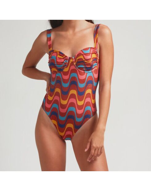 Maillot de bain 1 pièce Riviera multicolore