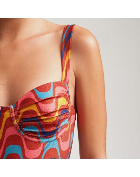 Maillot de bain 1 pièce Riviera multicolore