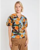 Chemise Argenta bleue