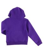 Sweat à capuche Doody violet