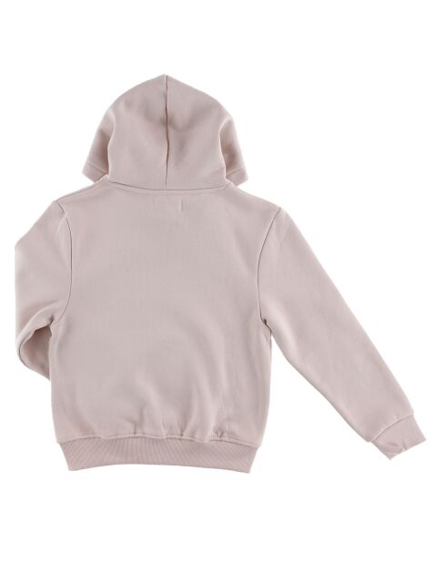Sweat à capuche Voons rose clair