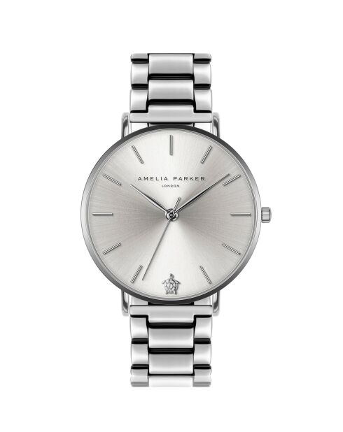 Montre Femme en Acier Capsule Grey argentée