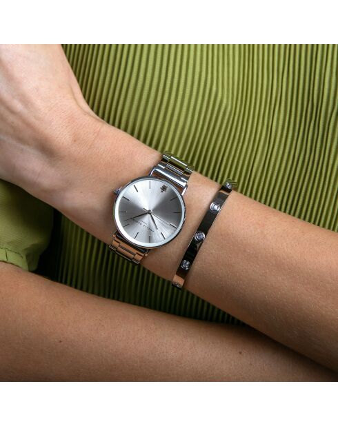 Montre Femme en Acier Capsule Grey argentée