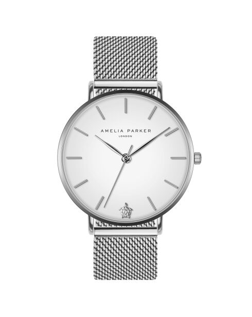 Montre Femme en Acier Pure argentée