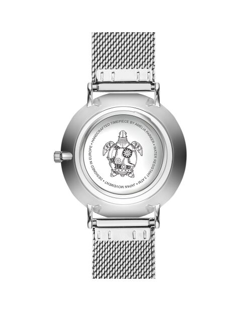 Montre Femme en Acier Pure argentée