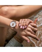 Montre Femme en Acier Rose Turtle rose doré