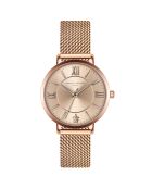 Montre Femme en Acier Petite rose doré