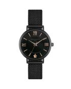 Montre Femme en Acier Petite noire