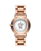 Montre Femme en Acier Grand rose doré