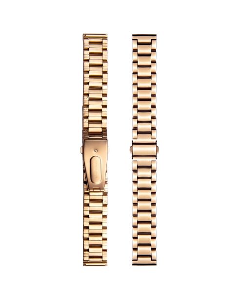 Montre Femme en Acier Grand rose doré
