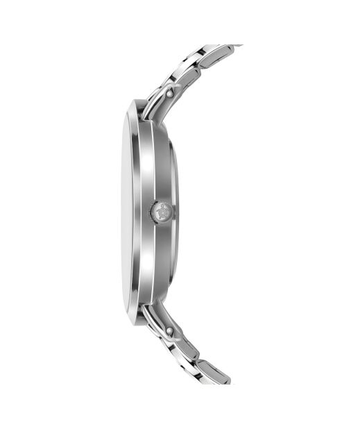 Montre Femme en Acier Grand argentée