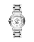 Montre Femme en Acier Grand argentée
