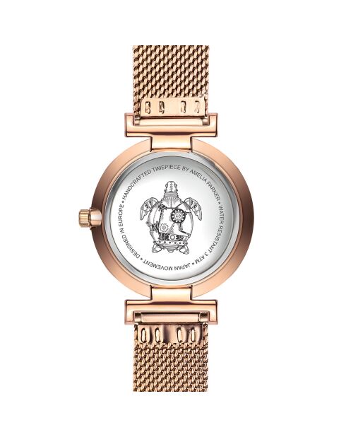 Montre Femme en Acier Gold Shore rose doré