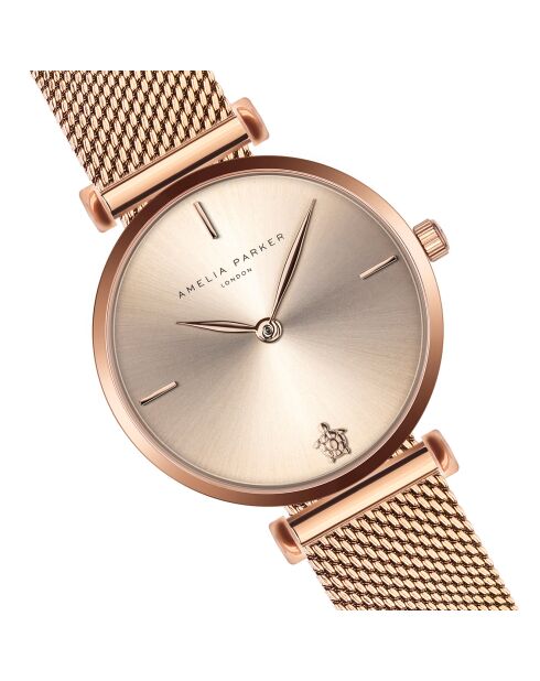 Montre Femme en Acier Gold Shore rose doré