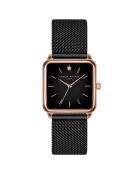 Montre Femme en Acier Night Plaza noire