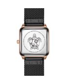 Montre Femme en Acier Night Plaza noire