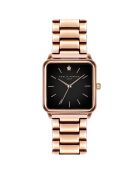 Montre Femme en Acier Night Plaza rose doré