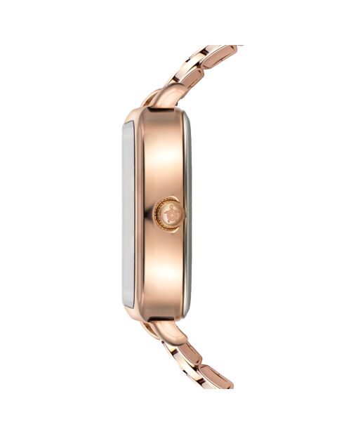 Montre Femme en Acier Night Plaza rose doré