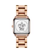 Montre Femme en Acier Night Plaza rose doré