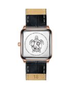 Montre Femme en Cuir Night Plaza noire