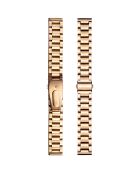 Montre Femme en Acier & Diamants Monroe rose doré