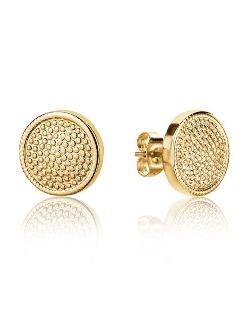 Boucles d'oreilles Danielle  dorées