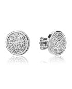 Boucles d'oreilles Danielle  argentées