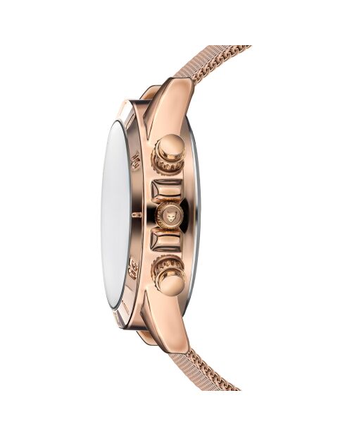 Montre Femme en Acier Valencia  rose doré