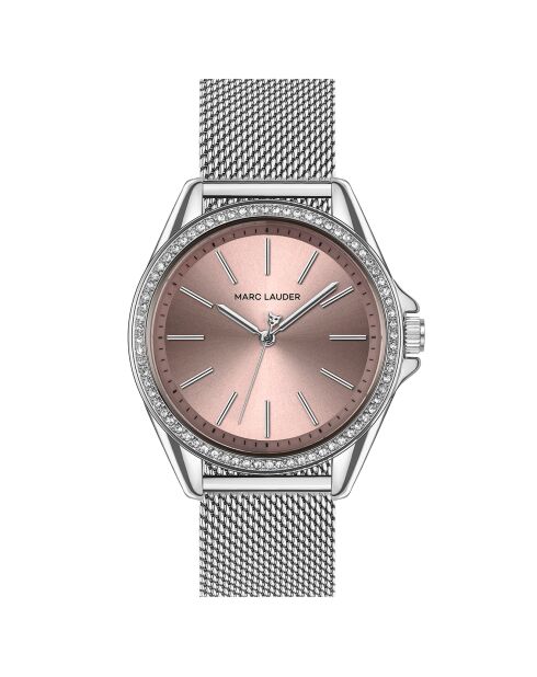 Montre Femme en Acier St. Tropez argentée