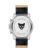 Montre Homme en Cuir Mykonos  noire