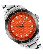 Montre Homme en Acier San Marino argentée