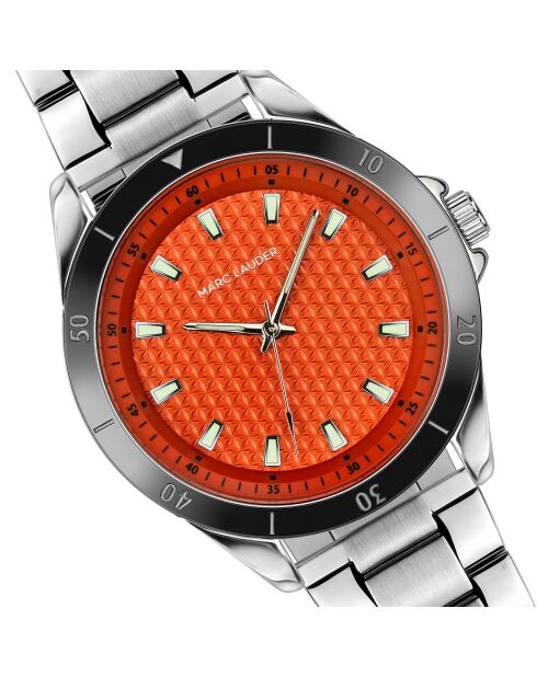 Montre Homme en Acier San Marino argentée