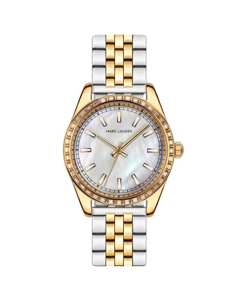 Montre Femme en Acier Tirana doré/argenté