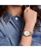 Montre Femme en Acier Tirana doré/argenté