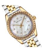 Montre Femme en Acier Tirana doré/argenté