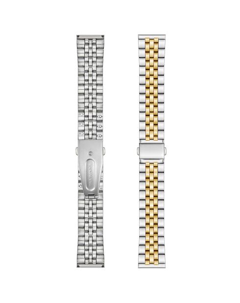 Montre Femme en Acier Tirana doré/argenté