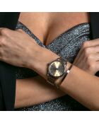 Montre Mixte en Acier Lugano argentée