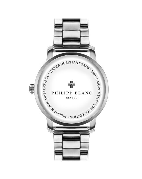 Montre Homme en Acier Baden  argenté