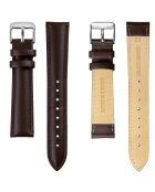 Reloj de hombre en piel de nylon marrón