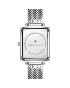 Montre Femme en Acier Morges argentée