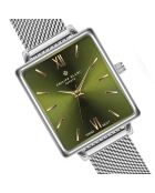 Montre Femme en Acier Morges argentée