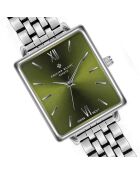 Montre Femme en Acier Morges argentée