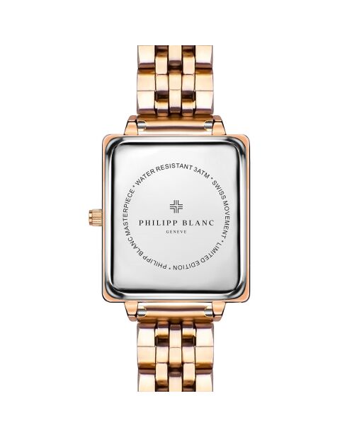 Montre Femme en Acier Sion rose doré